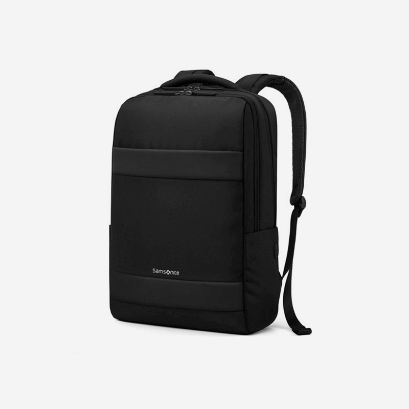 新秀丽（Samsonite）双肩包电脑包男士15.6英寸商务背包旅行包苹果笔记本书包 TX5黑色